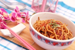 Fried Noodles Royalty Free Stock Photography