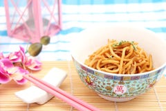 Fried Noodles Royalty Free Stock Photos