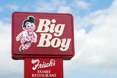Frischs Big Boy Sign Royalty Free Stock Photography Frischs Big Boy Sign Royalty Free Stock Photography