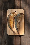 Frittura dello sgombro immagine stock libera da diritti Frittura dello sgombro immagine stock libera da diritti