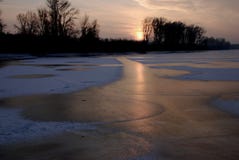 Frozen Lake Stock Photo Frozen Lake Stock Photo
