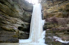 Frozen Waterfalls Royalty Free Stock Photos Frozen Waterfalls Royalty Free Stock Photos