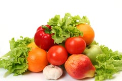 Fruit And Vegetables Royalty Free Stock Photos