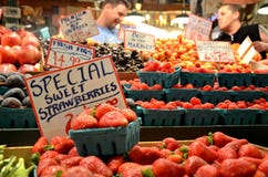 Fruit at Pike Place Market stock photography Fruit at Pike Place Market stock photography