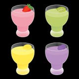 Fruit smoothie vector stock illustration Fruit smoothie vector stock illustration