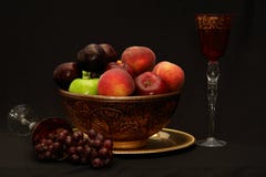 Fruit and Wine II stock images Fruit and Wine II stock images