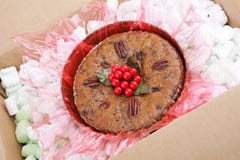 Fruitcake In Mail Stock Photos Fruitcake In Mail Stock Photos