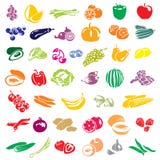 Fruits And Vegetables Royalty Free Stock Photos Fruits And Vegetables Royalty Free Stock Photos