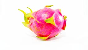 Fruta del dragón en el fondo blanco imagenes de archivo Fruta del dragón en el fondo blanco imagenes de archivo