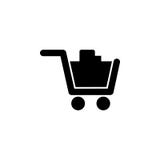 full cart in the store icon. Element of minimalistic icon for mobile concept and web apps. Signs and symbols collection icon for w stock illustration full cart in the store icon. Element of minimalistic icon for mobile concept and web apps. Signs and symbols collection icon for w stock illustration