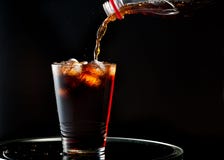 Full Glass Of Cola Royalty Free Stock Photo Full Glass Of Cola Royalty Free Stock Photo