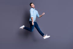 Full length body size view portrait of his he nice-looking attractive cheerful cheery crazy overjoyed optimistic macho royalty free stock photos Full length body size view portrait of his he nice-looking attractive cheerful cheery crazy overjoyed optimistic macho royalty free stock photos