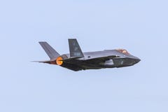 Fulmine II, postcombustore di Lockheed Martin F-35 fotografia stock libera da diritti Fulmine II, postcombustore di Lockheed Martin F-35 fotografia stock libera da diritti