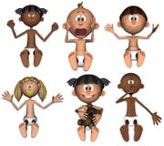 Fumetto divertente del bambino, illustrazione dei bambini illustrazione vettoriale Fumetto divertente del bambino, illustrazione dei bambini illustrazione vettoriale