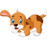 fumetto sveglio del piccolo cane royalty illustrazione gratis fumetto sveglio del piccolo cane royalty illustrazione gratis