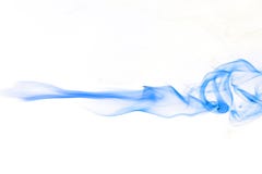  Fumo azul e branco imagem de stock