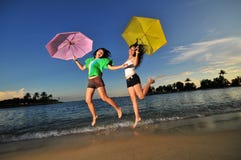 Fun At The Beach 83 Royalty Free Stock Photography Fun At The Beach 83 Royalty Free Stock Photography