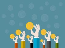 Fund raising Royalty Free Stock Photo Fund raising Royalty Free Stock Photo