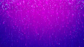 Fundo abstrato com partículas mover-se e de cintilação Contexto do bokeh Animação do laço sem emenda filme Fundo abstrato com partículas mover-se e de cintilação Contexto do bokeh Animação do laço sem emenda filme