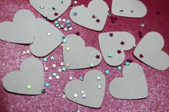 fundo, branco, rosa e estrelas dos Valentim fotos de stock fundo, branco, rosa e estrelas dos Valentim fotos de stock
