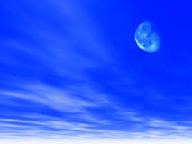 Fundo do céu com lua Fundo do céu com lua