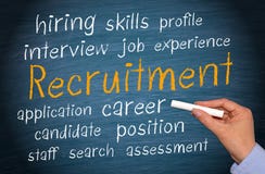 Fundo do recrutamento imagem de stock royalty free Fundo do recrutamento imagem de stock royalty free