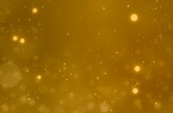 Fundo dourado de incandescência do Natal Luzes de Natal Ouro Holi ilustração stock Fundo dourado de incandescência do Natal Luzes de Natal Ouro Holi ilustração stock