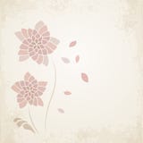 Fundo floral abstrato no estilo do vintage Fotos de Stock Royalty Free Fundo floral abstrato no estilo do vintage Fotos de Stock Royalty Free