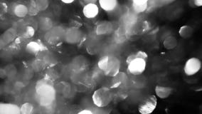 Fundo preto e branco bonito do bokeh Fundo preto e branco bonito do bokeh