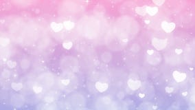 Fundo roxo do dia de mães com partículas, Sparkles e corações Fundo roxo do dia de mães com partículas, Sparkles e corações