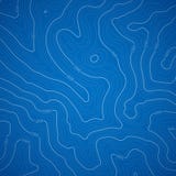 Fundo topográfico azul ilustração stock Fundo topográfico azul ilustração stock