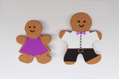 cookies on a light background, boy and girl royalty free stock photos cookies on a light background, boy and girl royalty free stock photos