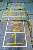 Funny Hopscotch (Numbers) Stock Photo Funny Hopscotch (Numbers) Stock Photo
