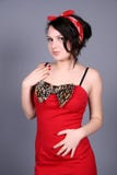 Funny Pinup Girl Stock Photo Funny Pinup Girl Stock Photo