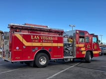 Fuoco e salvataggio di Las Vegas immagine stock libera da diritti Fuoco e salvataggio di Las Vegas immagine stock libera da diritti