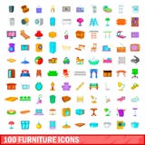 100 furniture icons set, cartoon style. 100 furniture icons set in cartoon style for any design vector illustration vector illustration 100 furniture icons set, cartoon style. 100 furniture icons set in cartoon style for any design vector illustration vector illustration