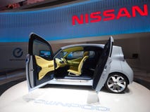 Futuristic Electric Car Charging Royalty Free Stock Image Futuristic Electric Car Charging Royalty Free Stock Image