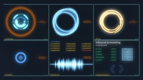 futuristic manöverenhet Digital skärm Ultra detaljerad abstrakt digital bakgrund Blinka och koppla indikatorer och stock illustrationer futuristic manöverenhet Digital skärm Ultra detaljerad abstrakt digital bakgrund Blinka och koppla indikatorer och stock illustrationer
