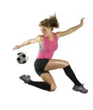 Fußball-Mädchen stockfotos Fußball-Mädchen stockfotos