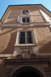 Fyrkant och byggande av St Ignatius av Loyola i Rome fotografering för bildbyråer Fyrkant och byggande av St Ignatius av Loyola i Rome fotografering för bildbyråer