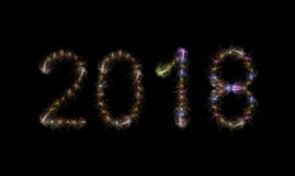 2018 färgrika fyrverkerier smsar hög upplösning royaltyfria bilder 2018 färgrika fyrverkerier smsar hög upplösning royaltyfria bilder