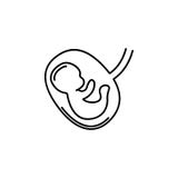 För fosteröversikt för mänskligt organ mänsklig symbol Tecknet och symboler kan användas för rengöringsduken, logoen, den mobila stock illustrationer För fosteröversikt för mänskligt organ mänsklig symbol Tecknet och symboler kan användas för rengöringsduken, logoen, den mobila stock illustrationer