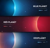 för nebulaplanet för baner set avstånd för härlig plats Realistisk plats 3D Fördärvar, jordar en kontakt, Exoplanet astronomisk g vektor illustrationer för nebulaplanet för baner set avstånd för härlig plats Realistisk plats 3D Fördärvar, jordar en kontakt, Exoplanet astronomisk g vektor illustrationer