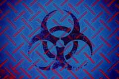 För virusvarning för Bio fara epidemiskt kemiskt tecken arkivfoton För virusvarning för Bio fara epidemiskt kemiskt tecken arkivfoton