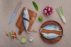 Förbered att laga mat traditionell thai mat bevarad saltad fisksala arkivbild Förbered att laga mat traditionell thai mat bevarad saltad fisksala arkivbild