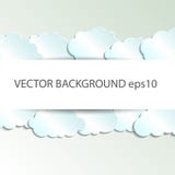 Fördunklar abstrakt bakgrund för vektorn som komponeras av vitbok, över blått EPS10 stock illustrationer Fördunklar abstrakt bakgrund för vektorn som komponeras av vitbok, över blått EPS10 stock illustrationer