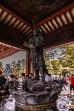 Förmyndare för Asakusa bushikrigare av templet royaltyfria bilder Förmyndare för Asakusa bushikrigare av templet royaltyfria bilder