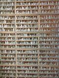Führungsdruckstockblockschrift für Zeitung in einem alten Druck- Haus stockfoto Führungsdruckstockblockschrift für Zeitung in einem alten Druck- Haus stockfoto