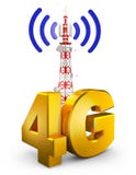 4G e torre illustrazione di stock 4G e torre illustrazione di stock