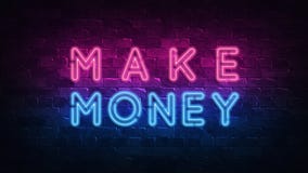 g?r pengar begreppsm?ssig finansiell isolerad white f?r tillv?xt bild Neontecken, stor design f?r n?gra avsikter 3d framf?r moder royaltyfri illustrationer g?r pengar begreppsm?ssig finansiell isolerad white f?r tillv?xt bild Neontecken, stor design f?r n?gra avsikter 3d framf?r moder royaltyfri illustrationer